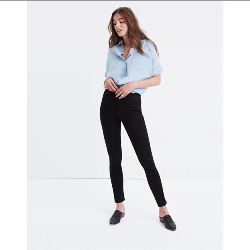 Madewell 10” High Rise Skinny Jeans!